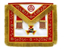 High Priest Apron Bullion Hand Embroidery Masonic Royal Arch PHP Past picture