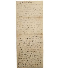1854 Pitman Shorthand Manuscript Essay – Education & Religion, 2pp Rare picture
