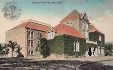 J76/ Honolulu Hawaii Postcard c1910 Bishop Museum Building  277 picture