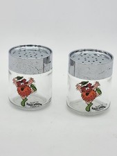 Vtg Six Flags Magic Mountain Bloop Troll Souvenir Salt & Pepper Shakers 70s Logo picture