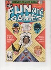 Fun and Games #11, Puzzles Not Filled, Marvel, VF/NM 9.0, 1st Print, 1990 picture