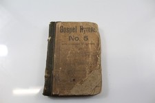 Antique Pocket Gospel Hymns No 5 Book Copyright 1887 picture
