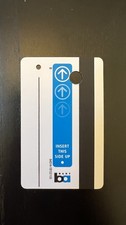 BART Bay Area Rapid Transit Collectible Ticket Blue General Expired picture