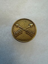 US Indian Scouts Indian Wars Original Collar Insignia Crossed Arrows picture