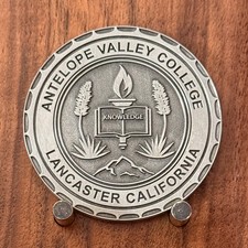 Antelope Valley College Founded 1929 Challenge Coin  M#13 picture