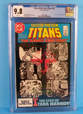 Tales of The Teen Titans #42 DC 1984  Judas Contract Part 1  Perez art  CGC 9.8 picture