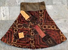 Vintage African Women Skirt Kuba Showa Bark Handstitched Raffia Textile 3x3 ft picture