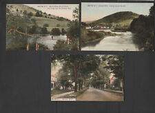 lot of 3 vintage Artino postcards Walton NY New York picture