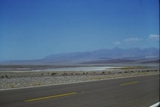 c1960's Kodachrome 35mm Slide, Death Valley Badwater Basin Desert Landscape USA picture