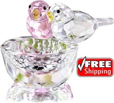 NEW Swarovski Crystal 2024 Crystal Bird Figurine Collectible Art Glass Home Deco picture