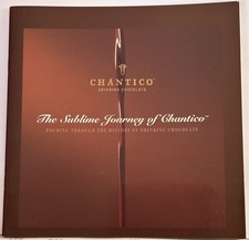 Starbucks Chantico History Of Drinking Chocolate Glossy Booklet Advertising 2004 picture