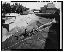 Yuma Arizona Main Street Water Treatment Plant 1949 Flushing Reservoir Basin picture