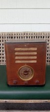 Crosley 517 Fiver Deluxe Mini Tombstone Tube Radio ca 1938 WORKS picture