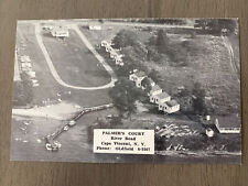 Vintage Upstate New York Bed & Breakfast Black & White Post Card: Palmer’s Court picture