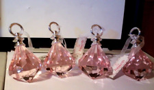 NEW Five x 3D Diamond Pink Hanging Ornament /One Berry Hanging / Pink Round Diam picture