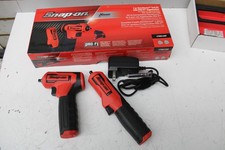 Snap-on NanoAccess CTNN13KF 1/4 in 4V Impact Driver 2 pc Kit Battery Red picture