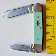 Case USA 102132 SS Baby Butterbean Spear & Pen blades strong snap item#286 picture