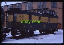 Original Slide - RUT Rutland Caboose #45 at Rutland VT? in 1962 picture