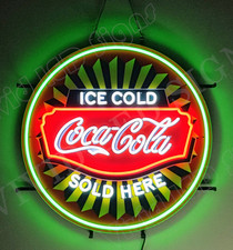 Ice Cold Coca Cola Sold Here 24