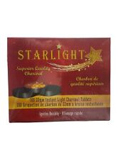 STARLIGHT Charcoal 33mm Instant Light Charcoal , 1 Box, 10 Rolls, 100 Tablets picture
