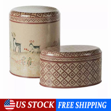 🔥FREE SHIPPING🔥 Maileg Winter Wonderland Metal Box 2pcs Set picture