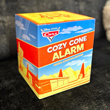 RARE Disney Pixar Cars Cozy Cone Alarm Clock - NEW IN BOX picture