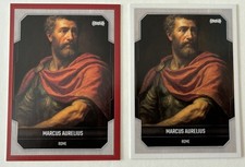 Marcus Aurelius    Red  Subset & Base 2025  Indie  Collector Cards picture
