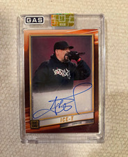 GAS Trading Cards 2023 G.A.S. Certified Auto Ice-T Carnivore #I-2 007/015 picture