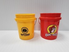 Buc-ee’s Red Mini Bucket & Northern Tool Mini Bucket 2pk picture