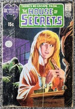 House of Secrets #92 (DC Comics June-July 1971) - 1st app Swamp Thing - 1.8/2.0 picture