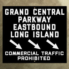 New York Grand Central Parkway highway marker road sign 1936 Long Island 18x16 picture