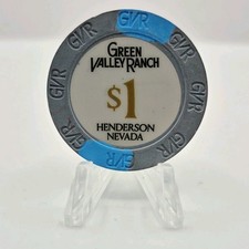 Green Valley Ranch Hotel Casino Henderson Nevada 2026 $1 Casino Chip picture