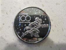 NEW Disney World CAPTIN HOOK 100 Years of Wonder Medallion Token + Free Gift picture