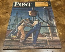 VINTAGE 1946 Saturday Evening Post Magazine  picture