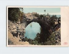 Postcard Arch Rock, Mackinac Island, Michigan picture