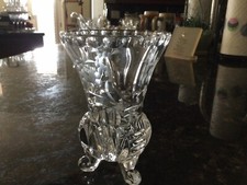 VTG c.1980's Bohemian Crystal 4 1/2