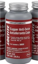 Loctite Copper Anti-Seize Lubricant Electrical & Engine Efficiency 8 oz picture
