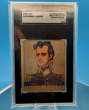 1930s R129 #320 Andrew Jackson SGC Authentic  picture