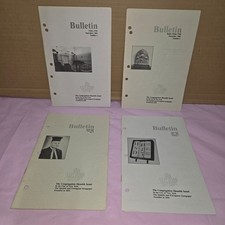 Lot of 4 Vintage 1983-1987 Shearith Israel NYC Synagogue Bulletins Judaica picture