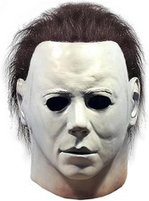 Halloween Michael Myers Mask - Scary Latex Horror Mask for Adults, Cosplay Costu picture