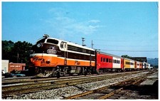 Railroad Train #6690 PATrain on the B&O from Versailles to Pittsburgh PA 1981  picture