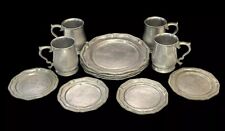 Crown and Castle Dinnerware Set For 10 People, Vintage, Authentic, Made in USA picture