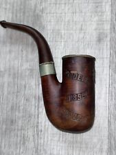 Boer War Antique  Carved Wooden Smokers Pipe Dated 1902 Africa picture
