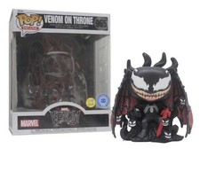 Funko POP Marvel: Deluxe - Venom - Venom on Throne (Pop In A Box)(GiTD)(Damaged picture