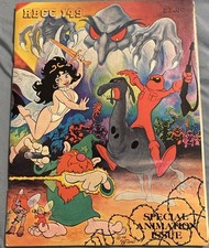 RBCC #149 -Wendy Pini Wraparound Cover- George Pal- Disney - Superman Toons-1979 picture