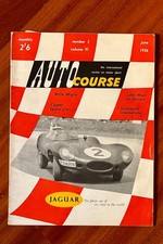 AUTOCOURSE June 1956 Car Racing Motorsport Magazine Vol 6 No 3 picture