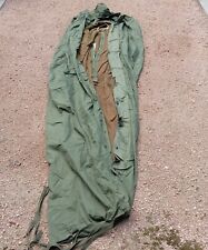ORIGINAL WWII US ARMY M1944 WOOL MUMMY SLEEPING BAG & COVER picture