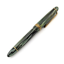 Extremely Rare Vintage MONTBLANC MEISTERSTUCK 144G Green Striped ~ 1950 HTF picture