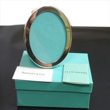 Authentic Tiffany & Co. Photo frame Oval Sterling Silver #3536 picture