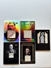 2024 2025 Pieces Of The Past  5 Card Lot Boeing Swan Polk Ross Waldo Emerson picture